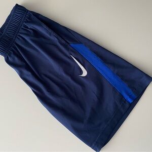Nike dry fit Athletic Shorts ( navy blue ) with Elastic Waistband